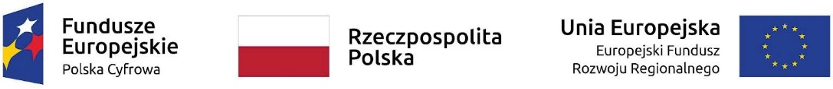 Obraz, logotypy Unii Europejskiej oraz Instytucji Pośredniczącej